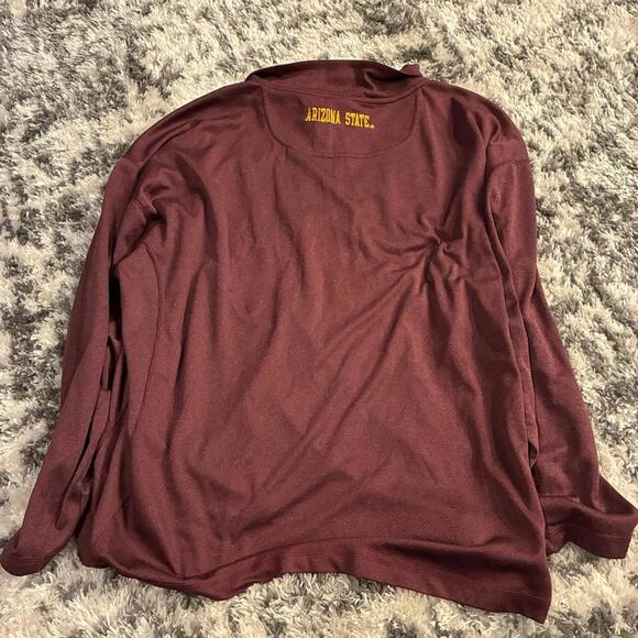 Arizona state quarter zip longlongsleeve shirt nights apparel men’s size 2XL - Picture 3 of 3